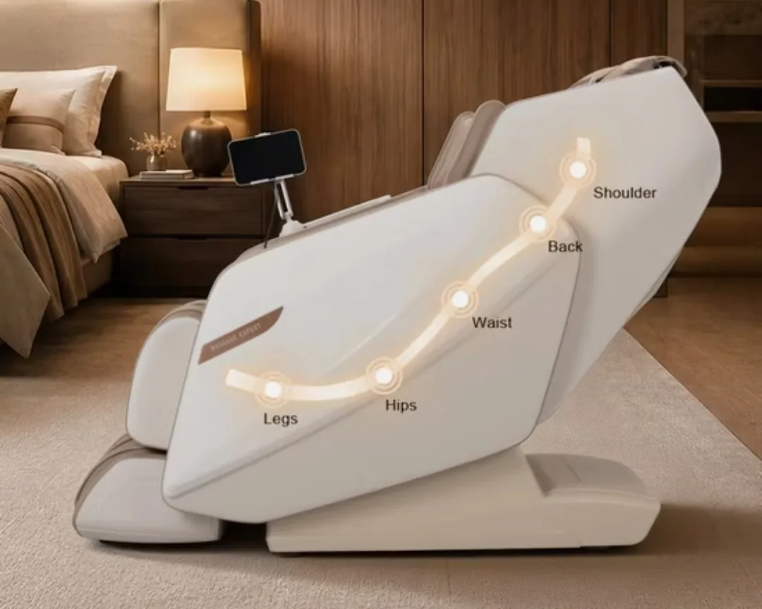 Dream Pulse side view showing the SL-track path from shoulders to legs